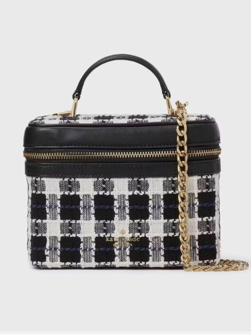 Kate Spade ♠️ Carey Tweed Vanity Crossbody Bag